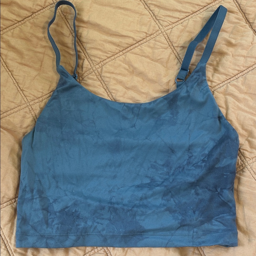 Alphalete Blue Crop Top